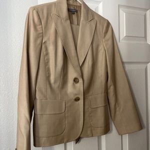 Size 2 Ann Taylor Beige Women’s Suit